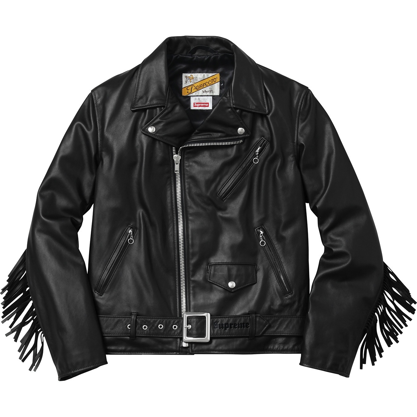 Supreme®/Schott® Chief Tassel Perfecto view 4